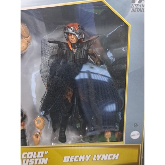 WWE Elite Collection Action Figures Hulk Hogan Rocky Maivia "Stone Cold" Steve A - Picture 6 of 12